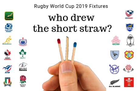 Rugby World Cup 2019 Fixtures banner